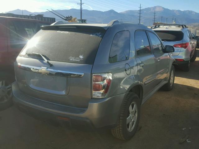 2CNDL63F366122715 - 2006 CHEVROLET EQUINOX LT GRAY photo 4