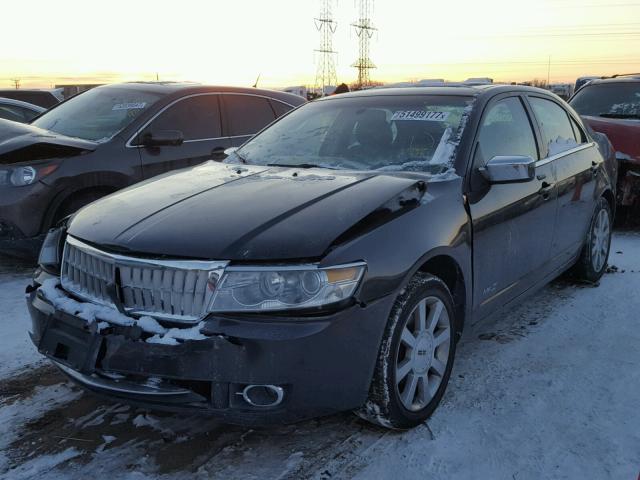 3LNHM28T97R615492 - 2007 LINCOLN MKZ CHARCOAL photo 2