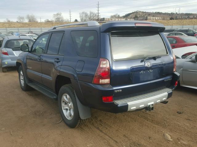 JTEBU14RX58048086 - 2005 TOYOTA 4RUNNER SR BLUE photo 3