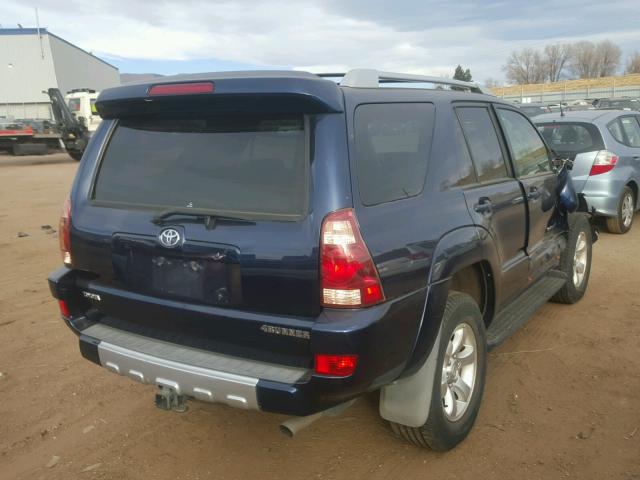 JTEBU14RX58048086 - 2005 TOYOTA 4RUNNER SR BLUE photo 4