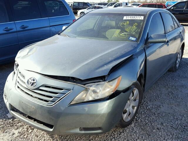 JTNBE46K773043135 - 2007 TOYOTA CAMRY NEW GREEN photo 2