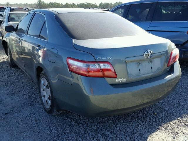 JTNBE46K773043135 - 2007 TOYOTA CAMRY NEW GREEN photo 3