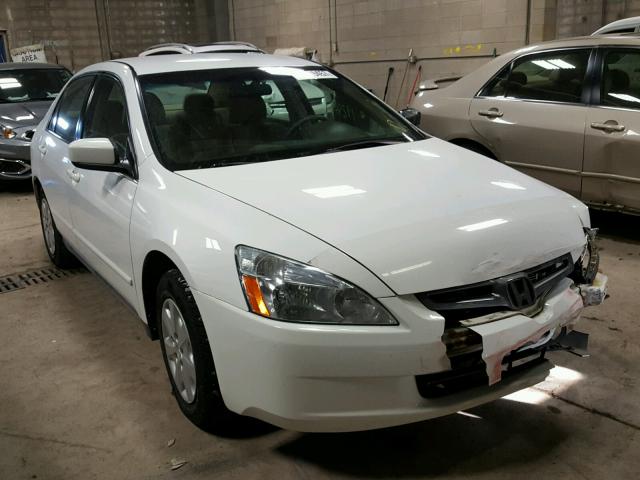 1HGCM56384A095666 - 2004 HONDA ACCORD LX WHITE photo 1