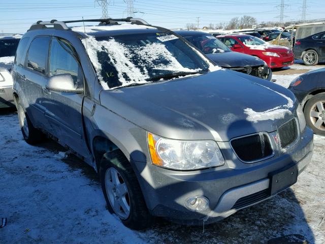 2CKDL63F066210781 - 2006 PONTIAC TORRENT GRAY photo 1