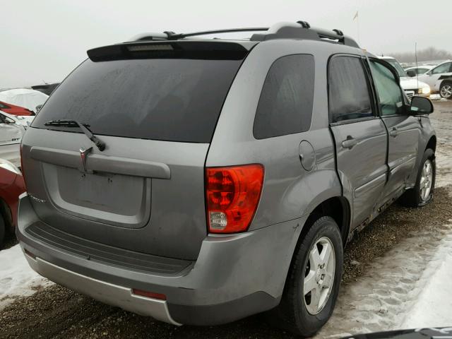 2CKDL63F066210781 - 2006 PONTIAC TORRENT GRAY photo 4