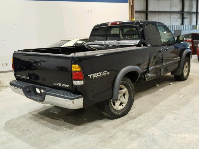 5TBBT44121S136549 - 2001 TOYOTA TUNDRA ACC BLACK photo 4