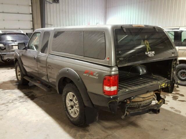 1FTZR45E48PA03866 - 2008 FORD RANGER SUP GRAY photo 3