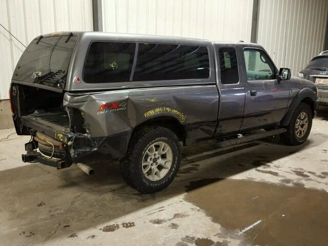 1FTZR45E48PA03866 - 2008 FORD RANGER SUP GRAY photo 4