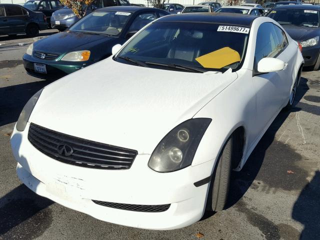 JNKCV54E86M707896 - 2006 INFINITI G35 WHITE photo 2