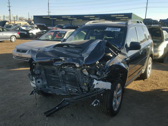 JF2SH66609H731009 - 2009 SUBARU FORESTER 2 BLACK photo 2