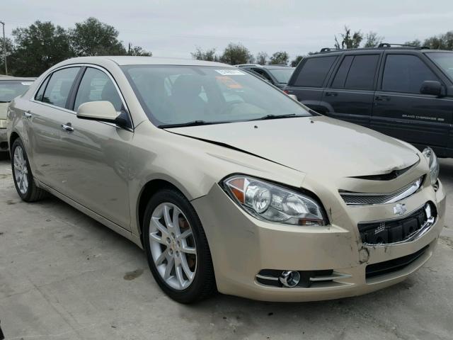 1G1ZE5EB8AF322814 - 2010 CHEVROLET MALIBU LTZ GOLD photo 1