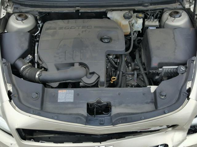 1G1ZE5EB8AF322814 - 2010 CHEVROLET MALIBU LTZ 金色 照片 7