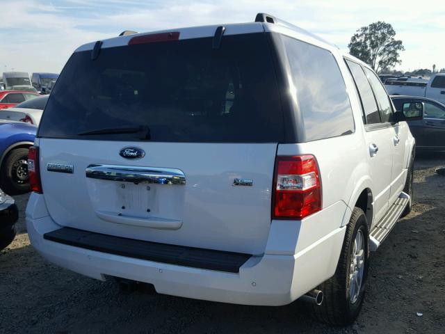 1FMJU1K53CEF59875 - 2012 FORD EXPEDITION WHITE photo 4