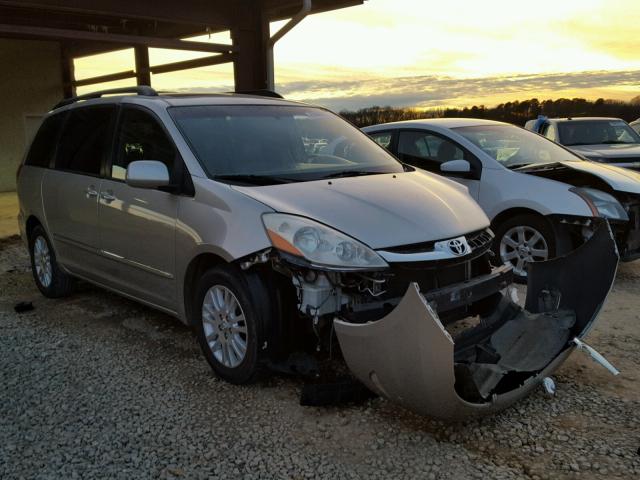 5TDZK22C37S060253 - 2007 TOYOTA SIENNA XLE TAN photo 1