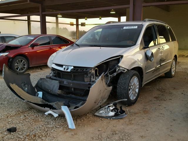 5TDZK22C37S060253 - 2007 TOYOTA SIENNA XLE TAN photo 2