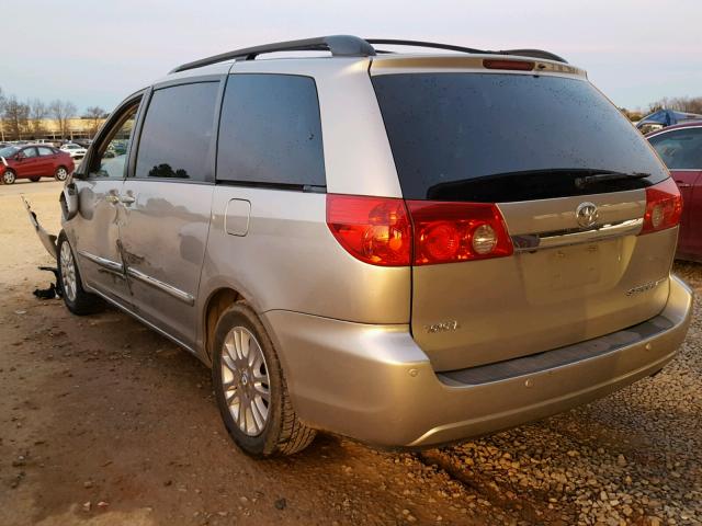 5TDZK22C37S060253 - 2007 TOYOTA SIENNA XLE TAN photo 3