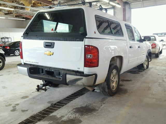 3GCPCSE00DG359747 - 2013 CHEVROLET SILVERADO WHITE photo 4