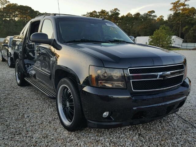 3GNMCFE08BG129355 - 2011 CHEVROLET AVALANCHE BLACK photo 1