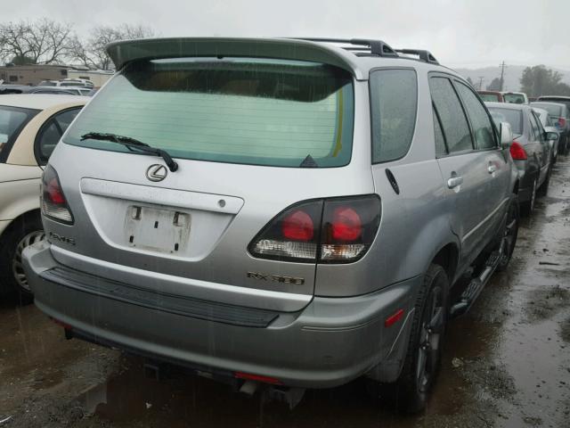 JT6GF10U8Y0080804 - 2000 LEXUS RX 300 SILVER photo 4