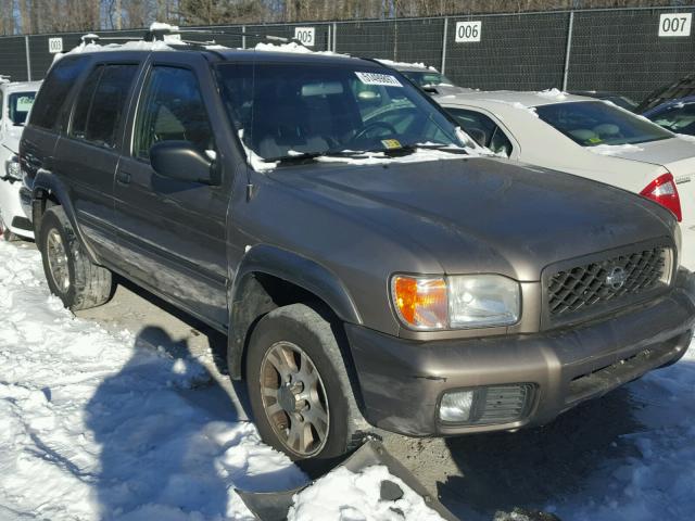 JN8DR09Y01W594544 - 2001 NISSAN PATHFINDER GRAY photo 1