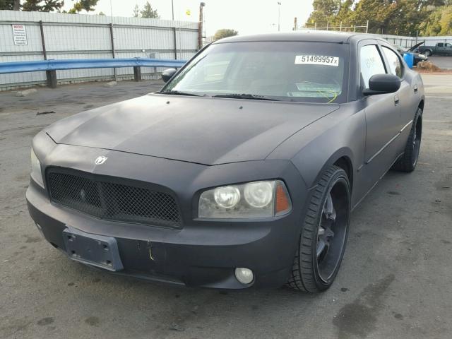 2B3LA53HX7H626753 - 2007 DODGE CHARGER R/ BLACK photo 2