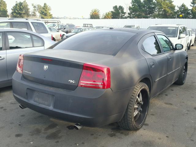 2B3LA53HX7H626753 - 2007 DODGE CHARGER R/ BLACK photo 4