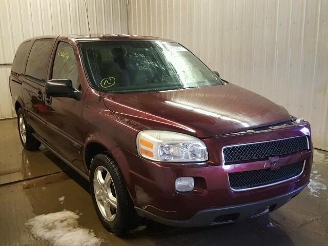 1GNDV23188D156589 - 2008 CHEVROLET UPLANDER L MAROON photo 1