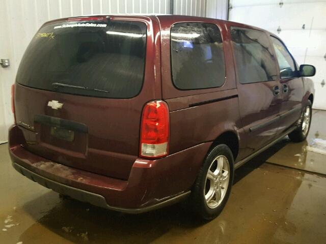 1GNDV23188D156589 - 2008 CHEVROLET UPLANDER L MAROON photo 4