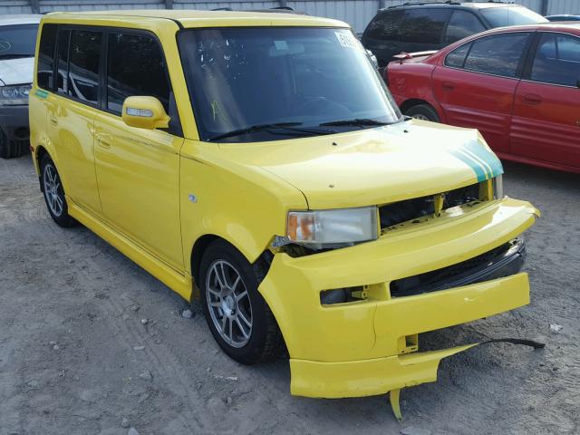 JTLKT324854017120 - 2005 TOYOTA SCION XB YELLOW photo 1