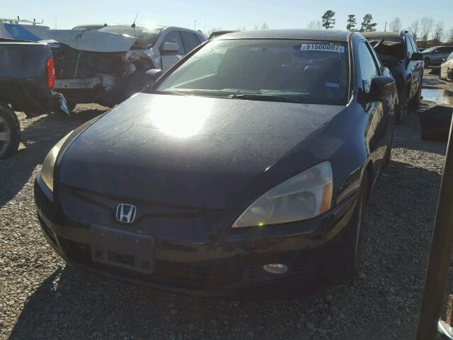 1HGCM72653A027030 - 2003 HONDA ACCORD EX BLACK photo 2