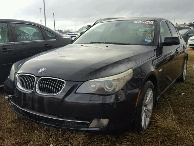 WBANU53579C118764 - 2009 BMW 528 I BLACK photo 2