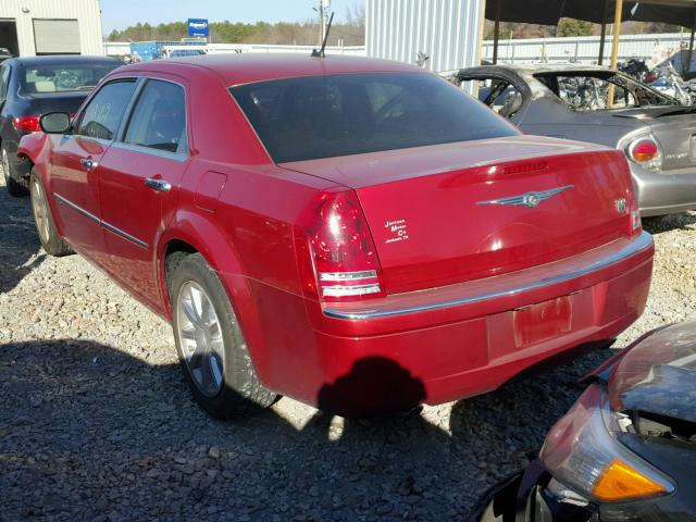 2C3KA63H18H335600 - 2008 CHRYSLER 300C RED photo 3