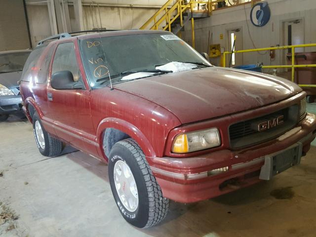 1GKCT18W8VK515928 - 1997 GMC JIMMY Կարմիր լուսանկար 1
