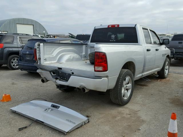 1C6RR7FTXDS658093 - 2013 RAM 1500 ST SILVER photo 4