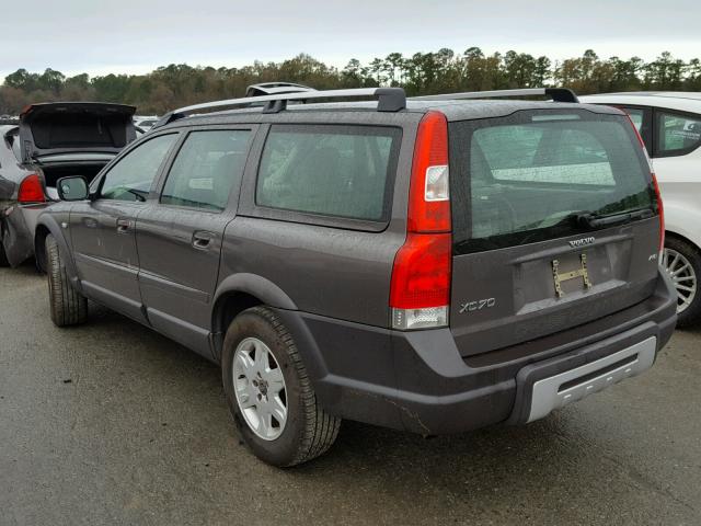 YV1SZ592451175850 - 2005 VOLVO XC70 GRAY photo 3