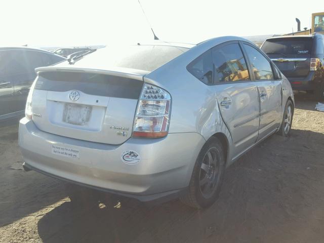 JTDKB20U587738106 - 2008 TOYOTA PRIUS SILVER photo 4