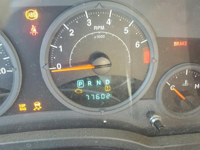 1J8FT47018D615507 - 2008 JEEP COMPASS SP RED photo 8