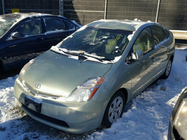 JTDKB20U163174989 - 2006 TOYOTA PRIUS GREEN photo 2