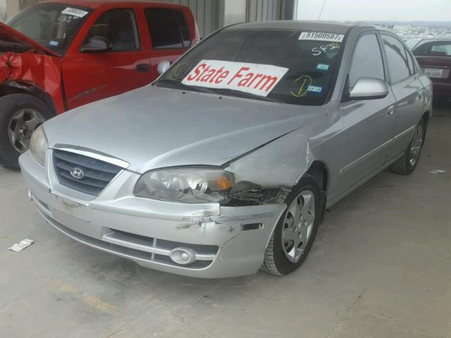 KMHDN46D85U142094 - 2005 HYUNDAI ELANTRA GL SILVER photo 2