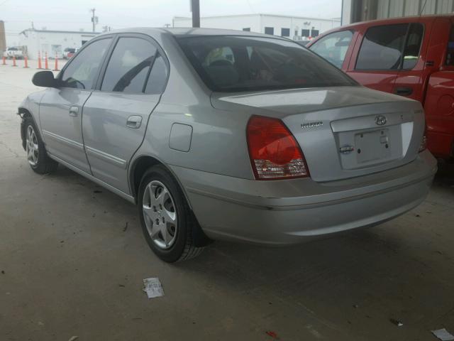 KMHDN46D85U142094 - 2005 HYUNDAI ELANTRA GL SILVER photo 3