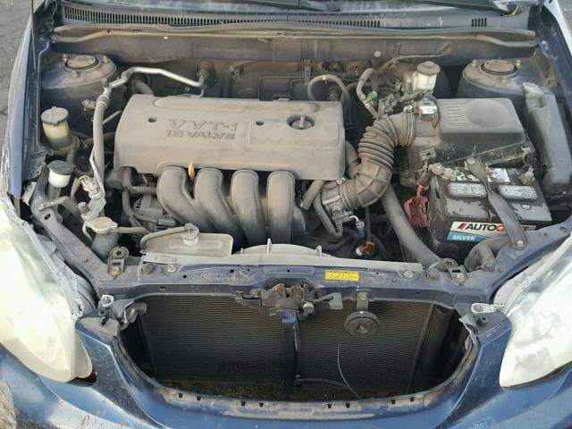 2T1BR32E25C505253 - 2005 TOYOTA COROLLA CE BLUE photo 7