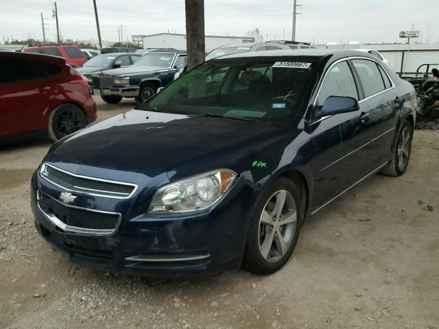 1G1ZC5E17BF158471 - 2011 CHEVROLET MALIBU 1LT BLUE photo 2