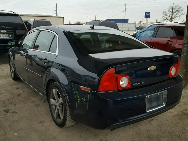 1G1ZC5E17BF158471 - 2011 CHEVROLET MALIBU 1LT BLUE photo 3