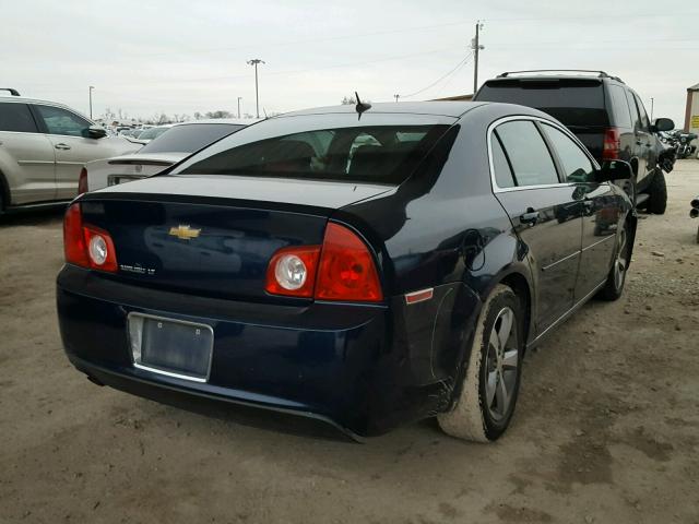 1G1ZC5E17BF158471 - 2011 CHEVROLET MALIBU 1LT BLUE photo 4