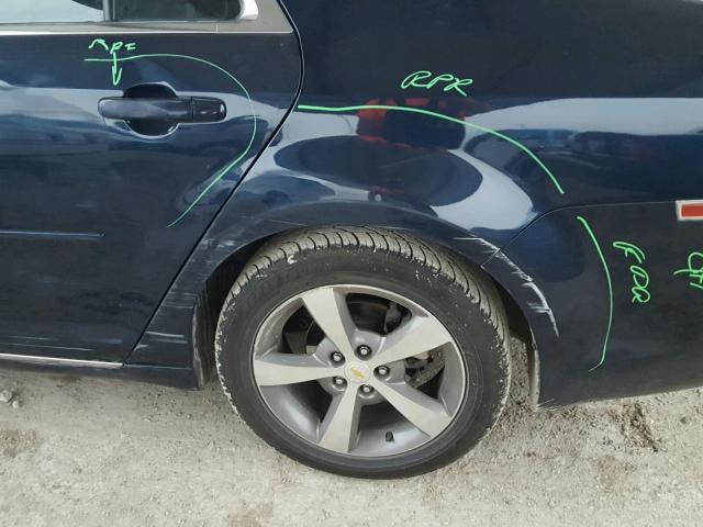 1G1ZC5E17BF158471 - 2011 CHEVROLET MALIBU 1LT 蓝色 照片 9