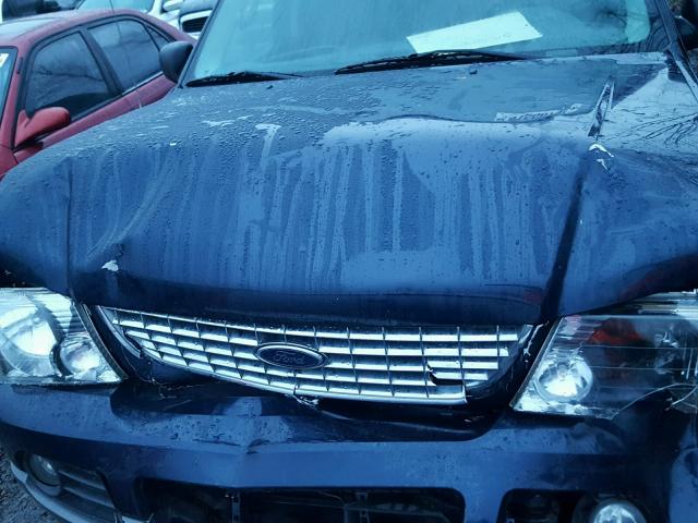 1FMDU73K63ZA07235 - 2003 FORD EXPLORER X BLUE photo 7