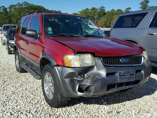 1FMYU03104KB23797 - 2004 FORD ESCAPE XLT MAROON photo 1