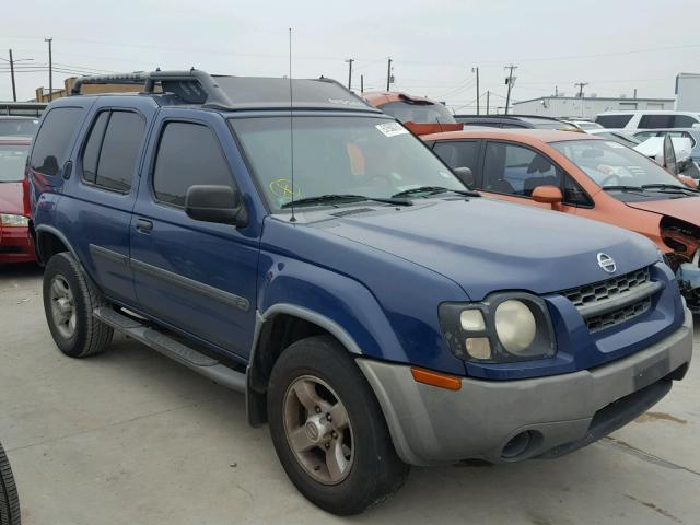 5N1ED28T14C664070 - 2004 NISSAN XTERRA XE BLUE photo 1