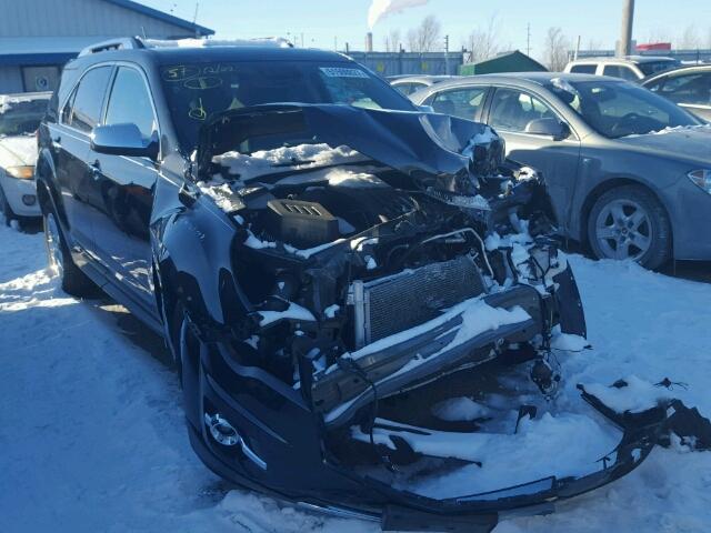 2GNALDEK9F6396160 - 2015 CHEVROLET EQUINOX LT BLACK photo 1