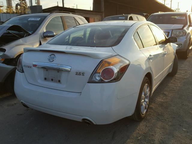 1N4AL2AP3CN475075 - 2012 NISSAN ALTIMA BAS WHITE photo 4